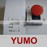 Push Button Switch LAY5-BA31L With Lock Red thumbnail-1