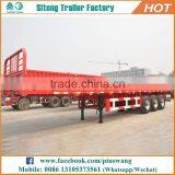 Sitong Cargo Trailer Supplies High Wall 50 Tons Side Panel Tri-alxe Side Wall Semi Trailer thumbnail-1