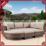Flexible Combination Rattan Handcraft Outdoor Patio Used Sectional Sofas thumbnail-2