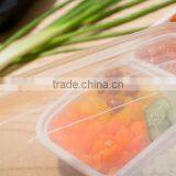 Why Choose Write and Clear Takeaway Plastic pp Food Container 3 Compartment thumbnail-4