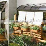 Garden Balcony Popular Pergola Outdoor Gazebo With Polycarbonate Shed for Sale thumbnail-2
