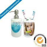 Toothbrush Holder - 4 Hole & Soap Dispenser for Sublimation Printing thumbnail-1