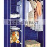Store More Popular Shelves Non Woven Wardrobe With Wheels thumbnail-2