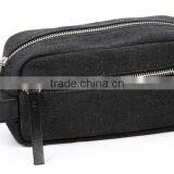 Store More Top Open Makeup Handled Canvas Customized Cosmetic Bag thumbnail-2