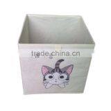 Store More Non-Woven Cube Fabric Storage Box for Kids Print Cat-3 thumbnail-1