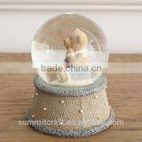 Funny Bear Resin Unique Glass Snow Globe thumbnail-2