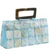 High Quality Best Selling Rectangle Mother of Pearl Handbag Clutch From Vietnam thumbnail-1