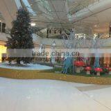 Landscape Artificial Scotch Pine Tree for Geological Museum Decoration
