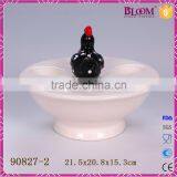 High Quality Ceramic Egg Tray,ceramic Egg Holder thumbnail-3