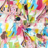 Wholesale Red Rose Floral Printed 100% Cotton Fabric for Sewing,soft Baby Cotton Fabric for Bedding thumbnail-3