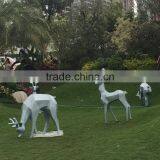 FRP Reindeer Landscape Sculpture thumbnail-3
