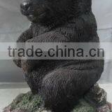 Knock-down Beautiful Fiberglass Clay Animal Planter thumbnail-4