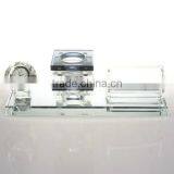 Hot Sell Crystal Business Anniversary Gifts With Pen Holder and Name Card Holder thumbnail-1