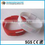Factory Price LED Figures Display Silicone Wristband