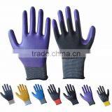 SunnyHope 2016 Popular Nitrile Coated WaterProof DMF Free Garden Gloves thumbnail-3