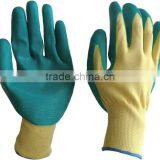 SUNNYHOPE Fancy Blue Latex Full Coated Working Safety Gloves thumbnail-3