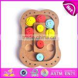 Best Interactive Fun IQ Game Feeder Hide and Seek Toys Wooden Puzzles for Dogs Cats and Pets W06F040 thumbnail-2