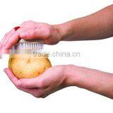 Kitchen Utensil Plastic Finger Handy Vegetable Fruit Cleaning Brush Veggie Scrub Brush thumbnail-4