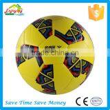 High Level Various Size Color Custom Made Scuff-resistant Conventional 3.5mm PVC Leather Football Soccer Ball thumbnail-3