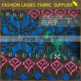 Hot Sales Ladies Fashion Fabric 100% Cotton Jacquard Knitting Fabric thumbnail-3