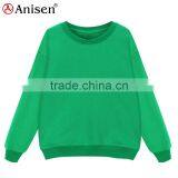 Made in China Long Sleeves Green Cvc Fleece Pullovers Men Sweatshirts thumbnail-1