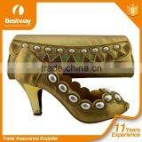 Unique Design On Stocking Shoe And Bag Set Matching Various Colors Option thumbnail-3