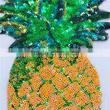 Cheap Garment Accessories Fruit Reversible Sequin Design Embroidery Patch thumbnail-2