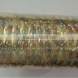 Imitation Jewelry, Gold Plated Bangles, Diamond Cut Bangle, Fashion Jewelry, Tri Color Plated Bangle thumbnail-5