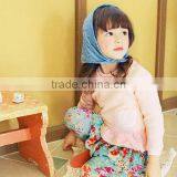 Flower Printed Leggings for Girls Sweet Style Leggings for Kids thumbnail-1