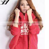 OEM Wholesale Fashion Womens 3PCS Suit Autumn Winter Casual Sports Hoodies Top + Vest + Pants thumbnail-4