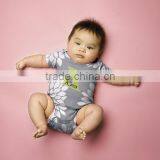 High Quality Short Sleeve Baby Bodysuit of Cute Design and Soft Cotton Fabric Print Infant Romper Baby Clothes Factory Price thumbnail-2