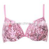 Women Printing Bra & Camisole & Panty Underwear Set thumbnail-2