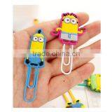 PVC Paper Clip Planner Customizable Minions Shape Clip Planner Accessories thumbnail-3