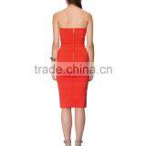 New Arrival Strapless Body-con Fit Bandage Dress 2015 Sexy Bandage Dress thumbnail-3