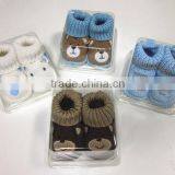 2014 New Born Baby Knitting Socks Shoes Lovely 100%cotton/cotton Baby Socks/lovely Baby Socks/fashion Baby Socks thumbnail-1