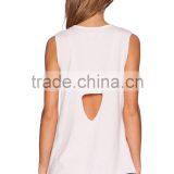 Triangle Cut-out Hot Girls Sexy Tank Top thumbnail-3