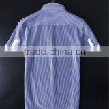 Latest Button Downs Stripe Short Sleeves Summer Cotton Men Shirts thumbnail-4