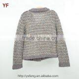 Hand Knitted Kids Cardigan Wool Sweater Knitting Design For Girl thumbnail-2