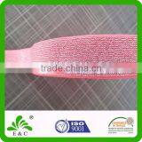 Custom Color Gold Silver Yarn Metallic Lurex Elastic Webbing thumbnail-2