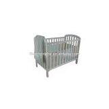 Classic Solid NZ Pine BABY Sleigh Cot thumbnail-1