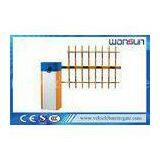 2mm Cold Rolled Plate Parking Barrier Gate With Clutch Device Three Fence Arm thumbnail-1