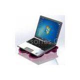 4 Fan Laptop Cooler Pad / Rubber Cooling Stand for 13 Inch Notebook