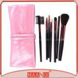 MAANGE 7 Piece Compact Makeup Brushes Kits Synthetic Hair thumbnail-2