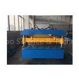 Manual Decoiler Roof Panel Roll Forming Machine 5.5kw Motor Power YX14-74-888