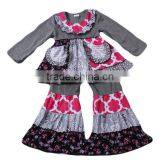 Girls Wholesale Boutique Fall And Winter Outfits 2017 Cotton High Quality Outfits thumbnail-1