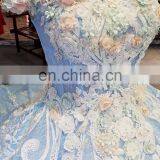 LS00385 off Shoulder Light Blue Carnival Theme Evening Gowns in India Cocktail Party Dress thumbnail-6
