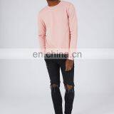 100% Cotton Plain Pullover Mens Sweatshirts Without Hoods thumbnail-4