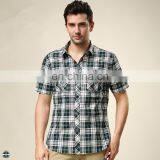 T-MSS013 Yarn Dyed Technics Men Nice Design Casual Dress Formal Shirt Model thumbnail-1