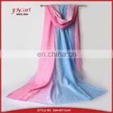 Colourful Thin Fashion Pashmina Scarf Gradient Color Acrylic Scarf