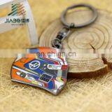 Hard Enamel Motor Cycle Helmet Metal Custom Keychain for Wholesales thumbnail-3